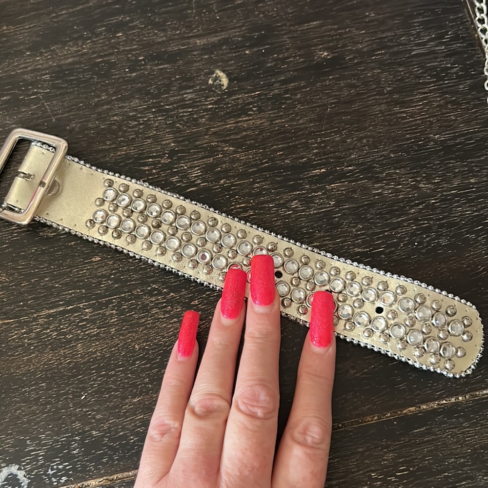 Rhinestone cuff - Picture 3 of 5